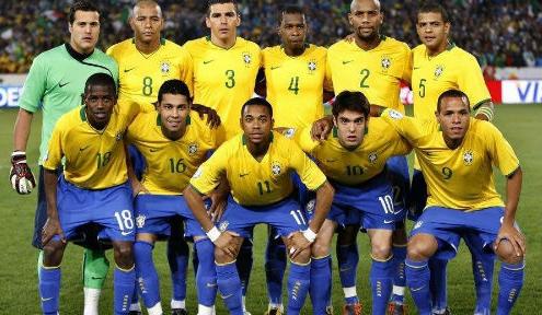 巴西友谊赛首发阵容